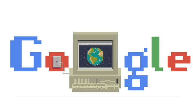 World Wide Web: Google conmemora el 30 aniversario de Internet con un Doodle