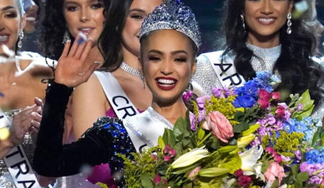 R’Bonney Gabriel se coronó como la nueva Miss Universo. Foto: difusión