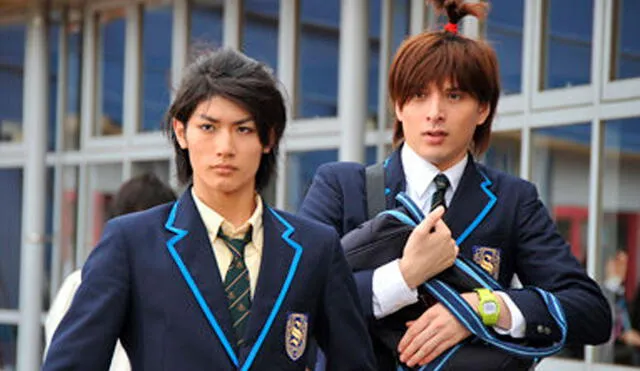 En Samurai High School (NTV, 2009)Miura Haruma interpretó a Mochizuki Kotaro y Shirota Yu fue Nakamura Tsuyoshi. Crédito: Instagram