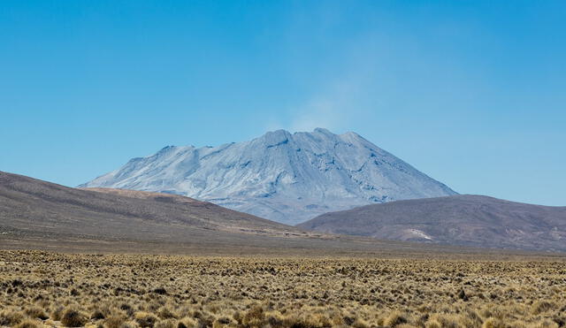 Volcán Ubinas (Moquegua) entró en proceso eruptivo el año pasado.
