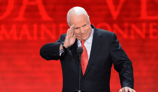 Políticos estadounidenses se pronuncian ante muerte de John McCain