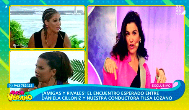 Tilsa Lozano a Daniela Cilloniz: "Yo sabía quién era tu amante" [VIDEO]