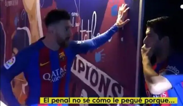 El curioso pedido secreto de Luis Suárez a Lionel Messi [VIDEO]