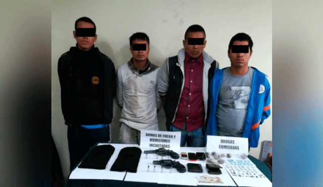 Capturan a 4 sujetos que planeaban robar un agente bancario en Puente Piedra