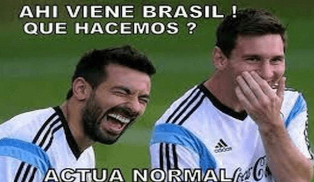Argentina vs Brasil: triunfo 'canarinho' provocó hilarantes memes en las redes [FOTOS]