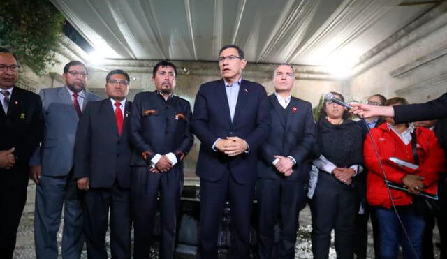 Vizcarra se reunió el pasado 24 de julio con los gobernadores del sur en Arequipa