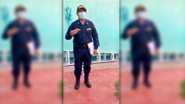 Policía da emotivo mensaje a sus compañeros de trabajo, tras superar al coronavirus.