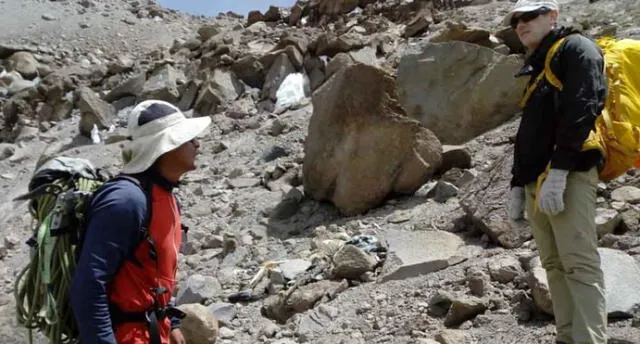 Arequipa: Hallan restos de excursionista en el nevado Coropuna