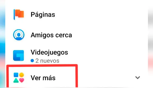 Si no encuentras la opción de avatares, dale a "Ver más".