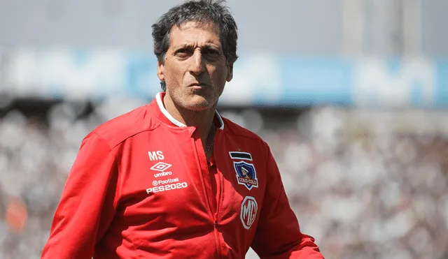Salas fue cesado como técnico de Colo Colo en febrero de este año. Foto: AgenciaUno.