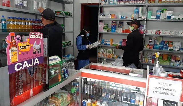 operativo farmacias en Pataz