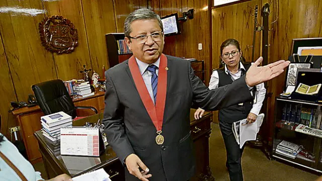 Presidente de Corte dice que se investigará a jueces que vieron casos de exalcalde de Arequipa