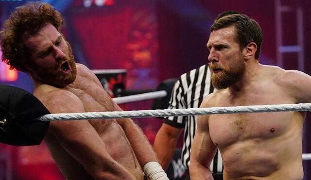 Sami Zayn se enfrentó a Daniel Bryan en el WrestleMania 36. Foto: WWE