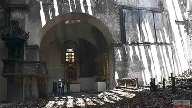 Sin avances reconstrucción del templo San Sebastián incendiado hace un año
