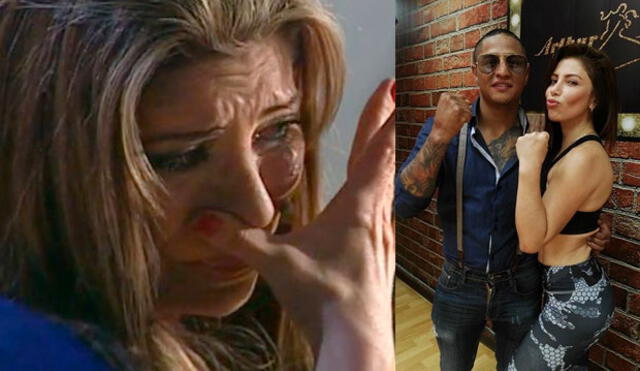 Milena Zárate llora de dolor tras reencuentro con Jonathan Maicelo en ‘El Gran Show’ [FOTOS]