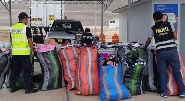 Policía de Tacna incautó ropa deportiva valorizada en 120 mil soles 