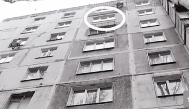 Ucrania: hombre suicida se lanzó de edificio y cayó sobre un bebé 