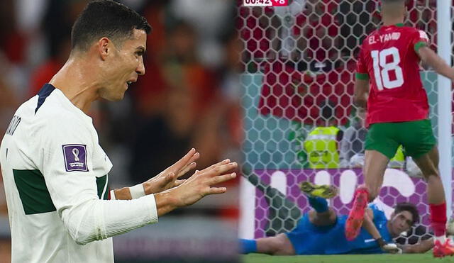 Cristiano Ronaldo solo marcó un gol en el Mundial Qatar 2022. Foto: captura de DSports