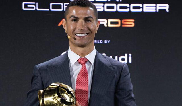 Cristiano Ronaldo elegido como jugador del siglo XXI en Globe Soccer Awards. Foto: Globe Soccer Awards