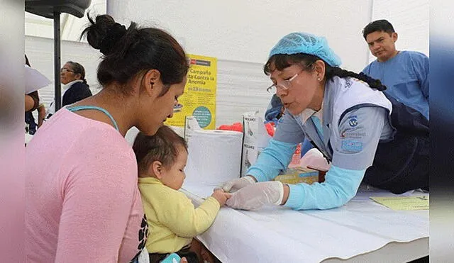 Nutricionistas irán casa por casa para prevenir la anemia infantil en distrito de Arequipa 
