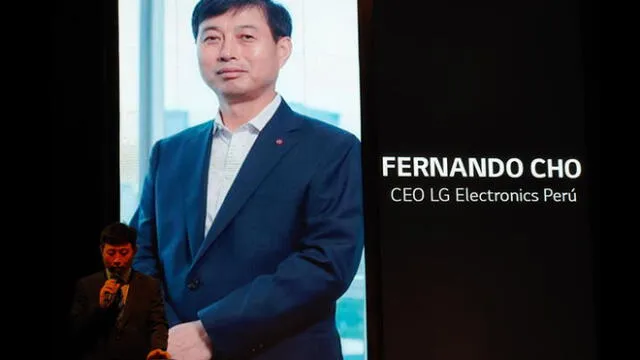 Fernando Cho, CEO de LG Perú.