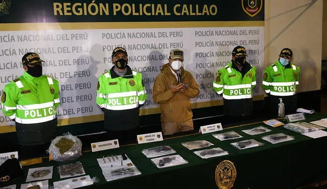 Ministro del Interior, Gastón Rodriguez, informa sobre la captura de dos delincuentes