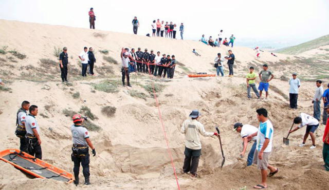 Trujillo: Agricultor muere sepultado cuando excavaba en un cerro