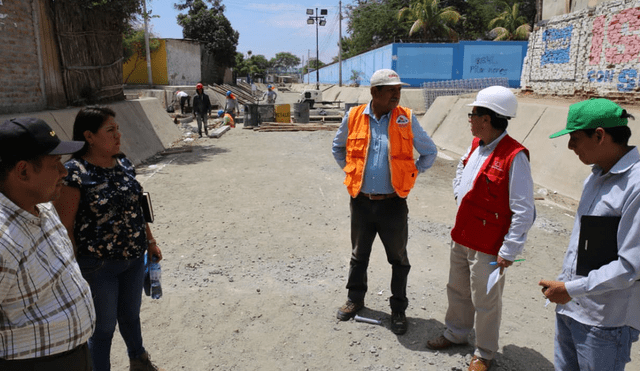Contraloría inspecciona obras de la Reconstrucción con Cambios en Sullana