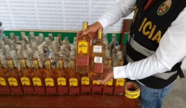 Pucusana: PNP incauta licor y ropa de dudosa procedencia 