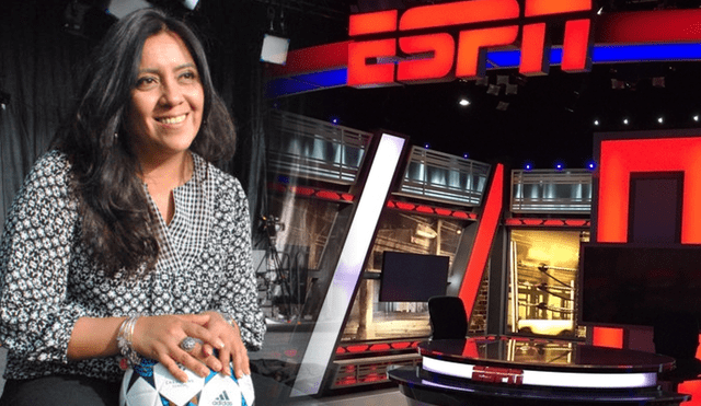 Gisela Leyva lleva más de 15 años trabajando en ESPN en los Estados Unidos. Foto: composición LR/ESPN