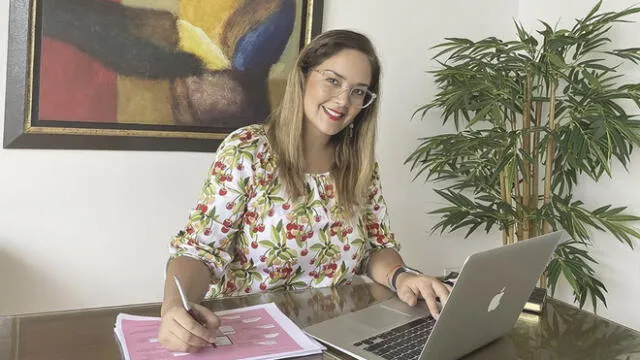 Marina Mora contenta por los cursos que lleva en cuarentena. Foto: Instagram
