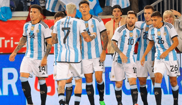 La selección argentina ganó 4 partidos, empató 2 y perdió 1 en el Mundial Qatar 2022. Foto:  Instagram Enzo Fernández