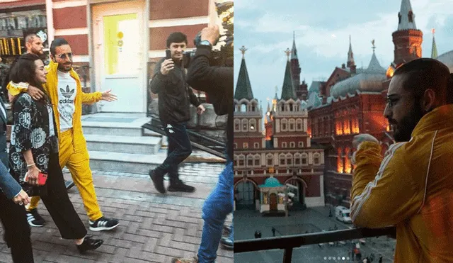 Maluma llegó a Rusia y causó alboroto entre sus seguidores [VIDEO y FOTOS] 