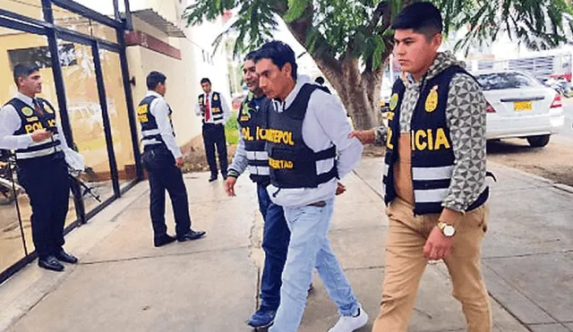 SOSPECHOSO. Ronald Alfredo Vera Alfaro (37) fue detenido por la Policía como el presunto autor del asesinato de la modelo.