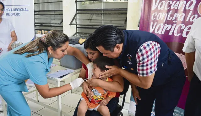 Entregan primer lote de vacunas contra la varicela en el norte del país