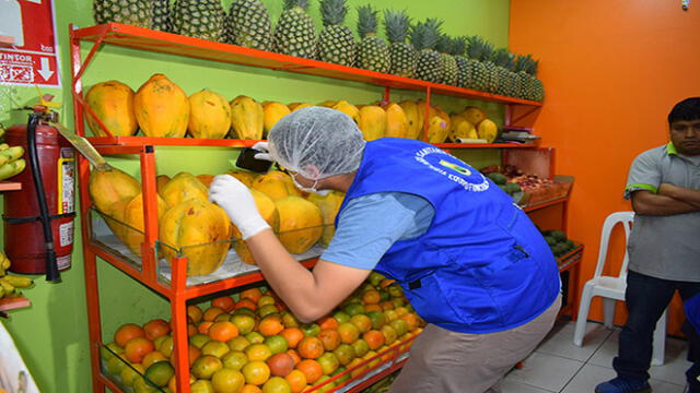Lince: inspeccionan puestos de mercado Condorcunca