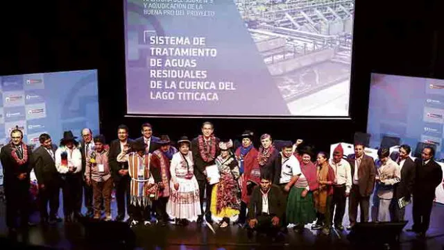 Mexicanos ganan concesión de 10 PTAR del lago Titicaca en Puno