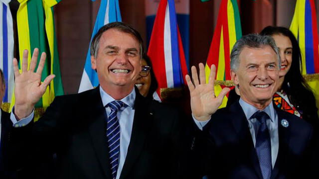 El presidente de Brasil, Jair Bolsonaro, asumió la presidencia del Mercosur. Foto: EFE
