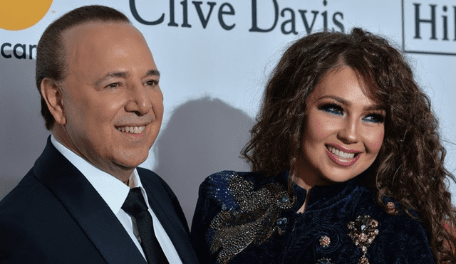 Thalía y Tommy Mottola acaban con los rumores de su separación con publicación