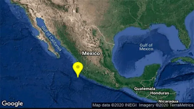 Un sismo de magnitud 5,5 sacudió a México.