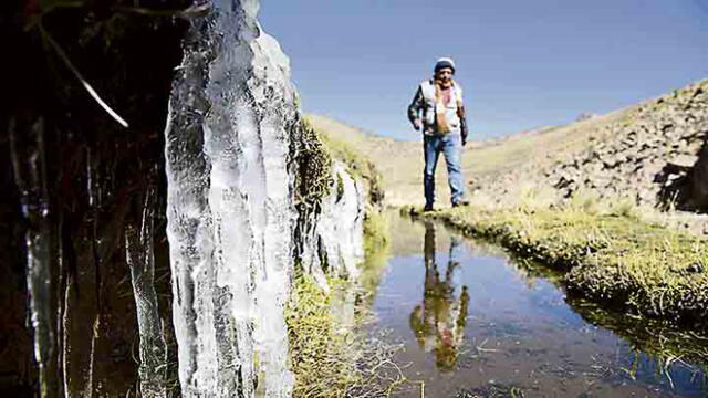 Puno: Senamhi pronostica intensas heladas en el Altiplano