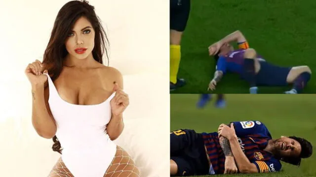 Suzy Cortez muestra de más y reza por la recuperación de Lionel Messi