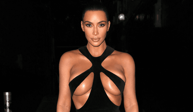 Paparazzis filtran fotos de Kim Kardashian con increíble escote en Disney 