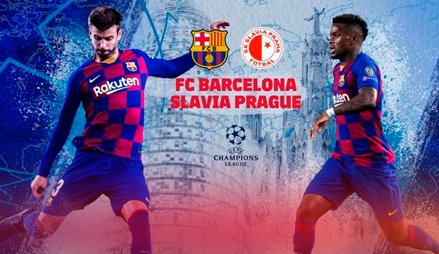 Barcelona vs. Slavia Praga vía ESPN EN VIVO ONLINE por el Grupo F de la Champions League.
