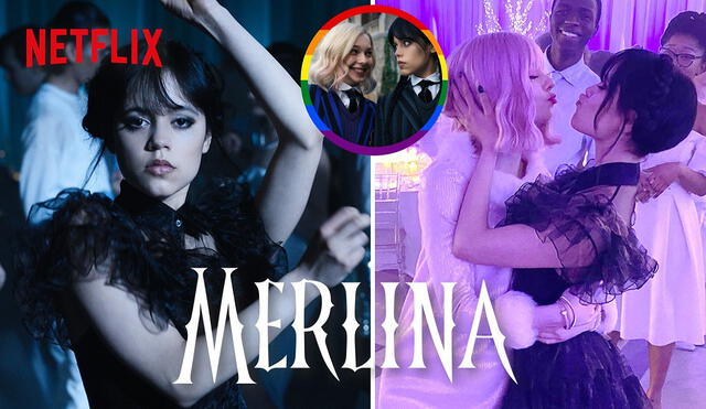 En "Wednesday" de Netflix, Merlina es llevada a la serie por Jenna Ortega, mientras que Enid, por Emma Meyers. Foto: composición LR/Netflix/Instagram/Jenna Ortega
