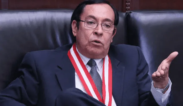 Presidente del Poder Judicial rechazó haber cobrado millonario reintegro