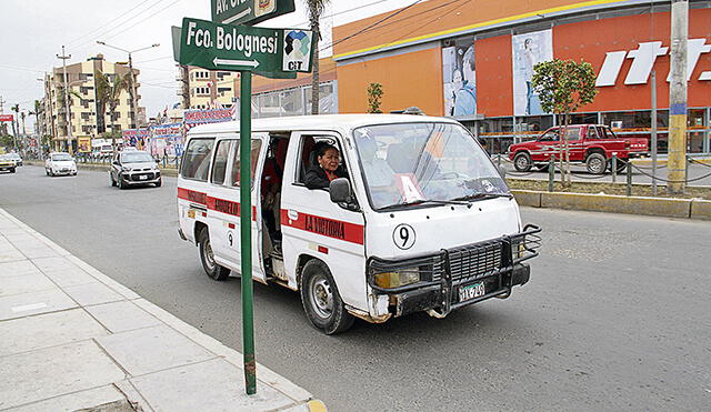 Lambayeque: Transportistas subirían en 20% el precio de pasajes en Chiclayo a partir de abril
