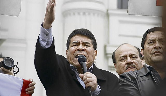 Líder. Mario Huamán destacó por su sentido de solidaridad y entrega en defensa de los derechos laborales de los trabajadores. Foto: difusión