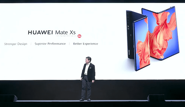 Presentación oficial del Huawei Mate Xs.