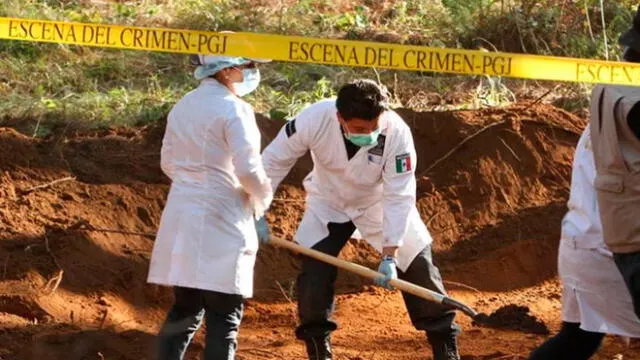 Medio centenar de fosas clandestinas fueron halladas en México